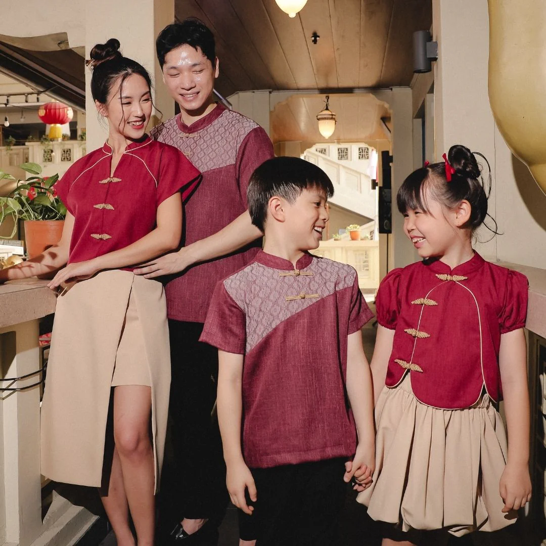 ZIEL KIDS - Hekyo Set | Cheongsam | Couple Mom & Girl - Image 7