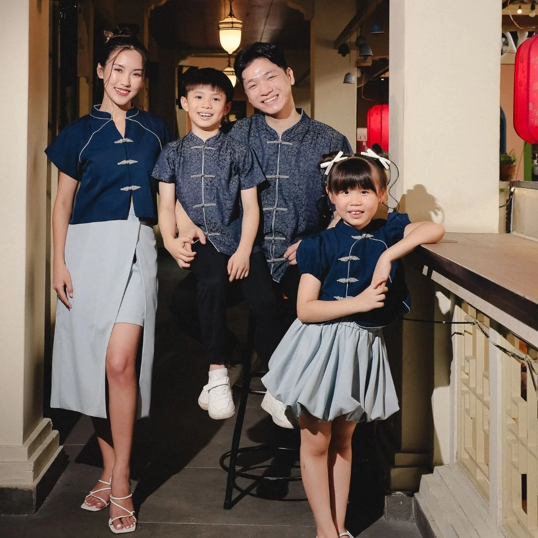 ZIEL KIDS - Hekyo Set | Cheongsam | Couple Mom & Girl - Image 8