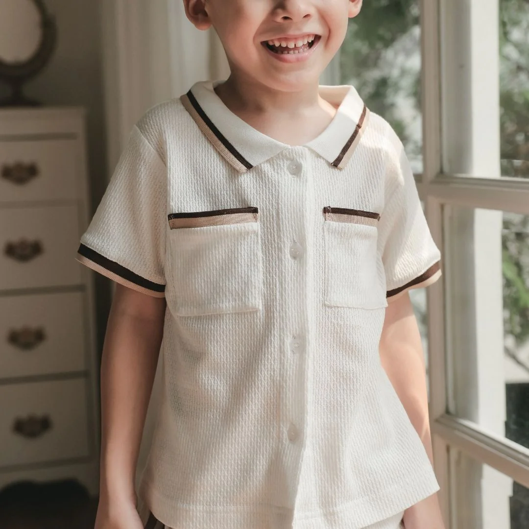 ZIEL KIDS - Jeno Set Baju Anak Laki-Laki Setelan Atas Bawah Knit Premium - Image 6