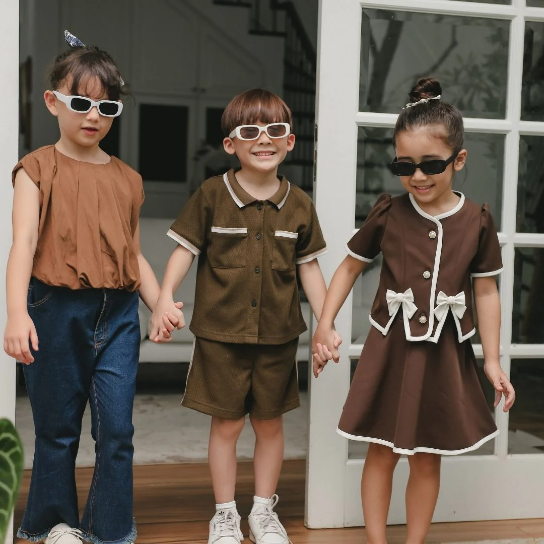 ZIEL KIDS - Jeno Set Baju Anak Laki-Laki Setelan Atas Bawah Knit Premium - Image 7