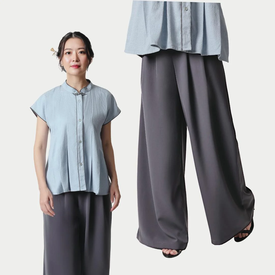ZIEL KIDS - Jiwo Set | CNY 2026 | Setelan Cheongsam Qipao Rayon Semiwool Premium | Couple Mom & Girl - Image 6