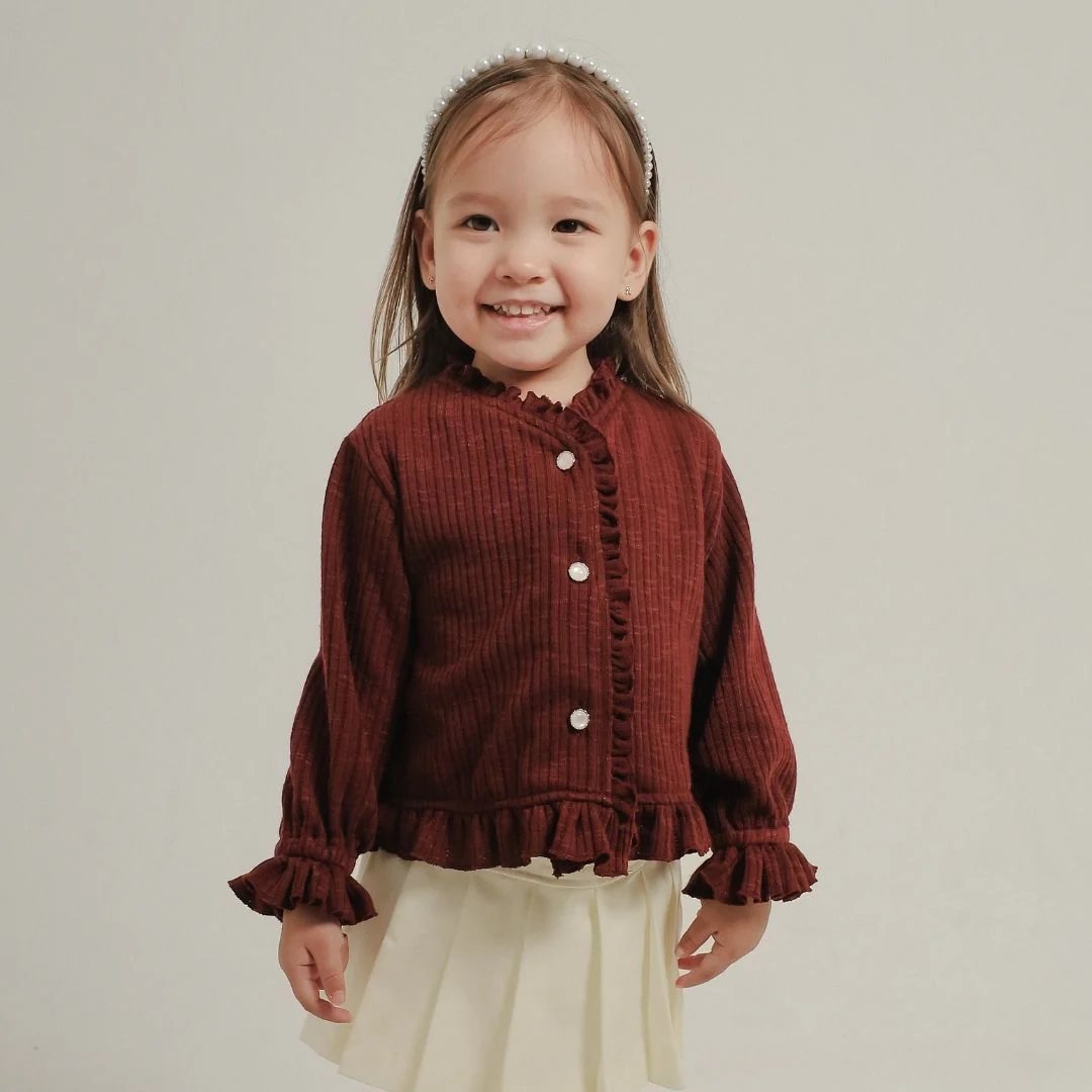 ZIEL KIDS - Litzy Top Baju Anak Perempuan Atasan Sweater Knit Premium - Image 5