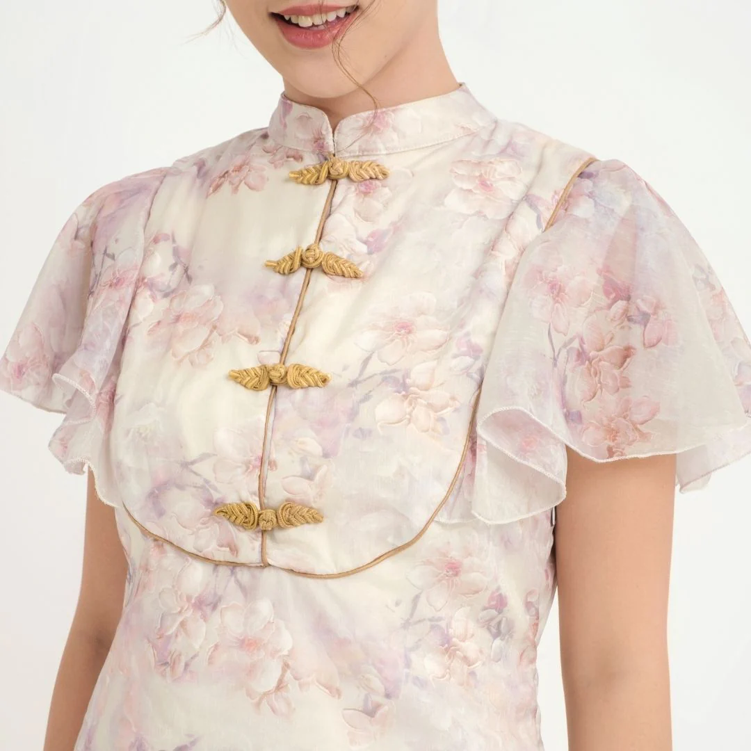 ZIEL KIDS - Mehua Dress | Cheongsam | Couple Mom & Girl - Image 6