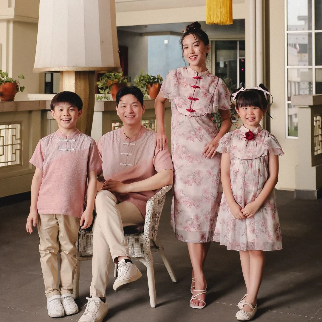 ZIEL KIDS - Mehua Dress | Cheongsam | Couple Mom & Girl - Image 7