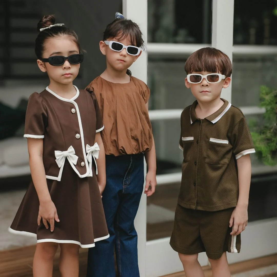 ZIEL KIDS - Melia Set Baju Anak Perempuan Setelan Atas Bawah Semiwool Premium - Image 6