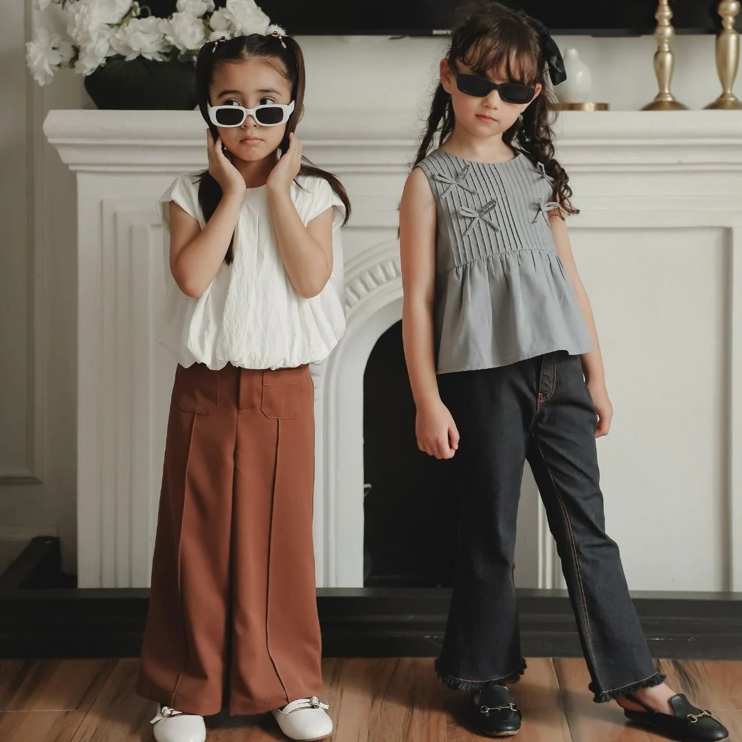 ZIEL KIDS - Migi Pants Celana Anak Perempuan Bawahan Semiwool Premium - Image 5
