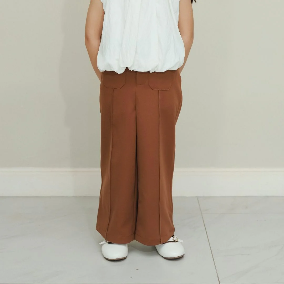 ZIEL KIDS - Migi Pants Celana Anak Perempuan Bawahan Semiwool Premium - Image 9