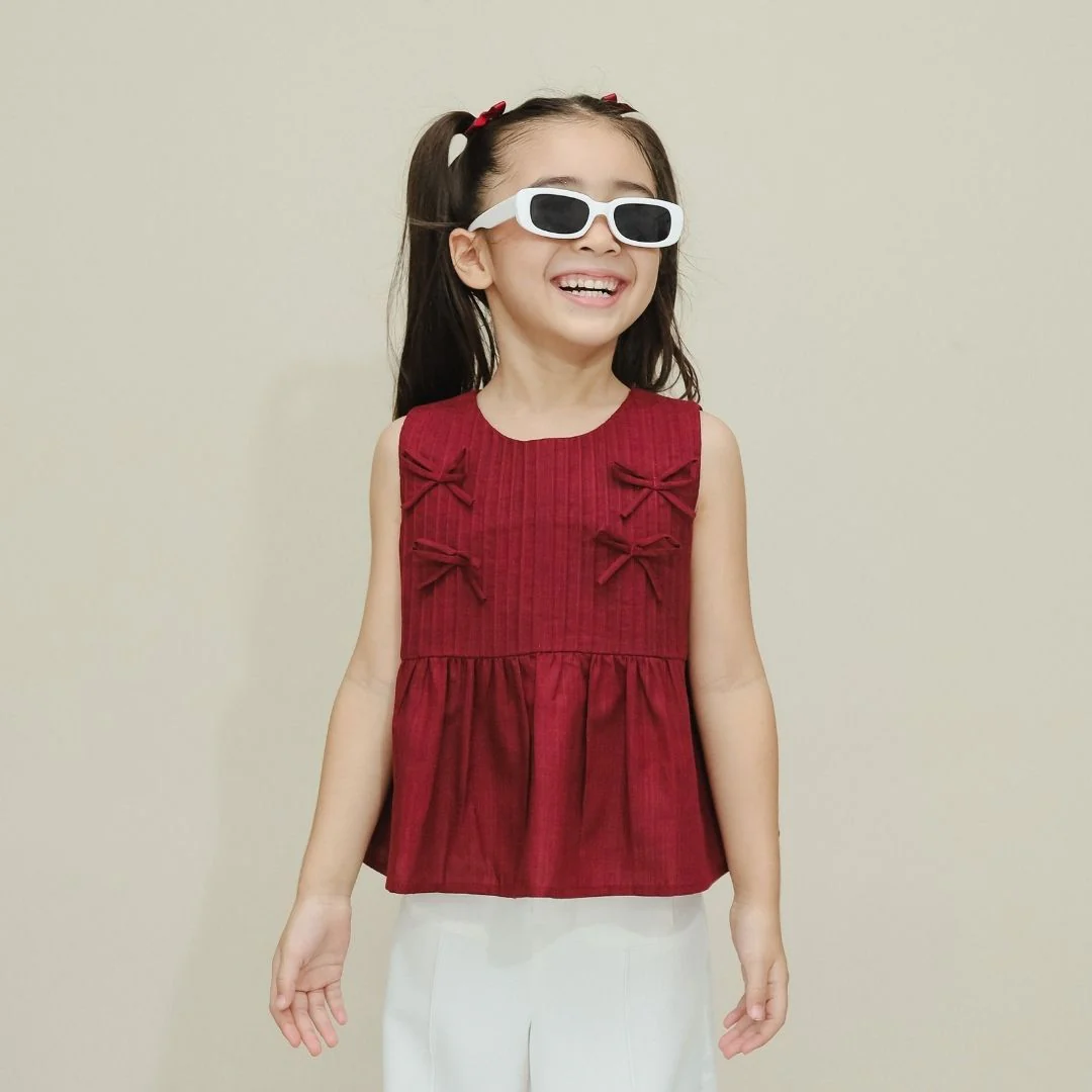ZIEL KIDS - Neri Top Baju Anak Perempuan Sleeveless Tanktop Atasan Katun Premium - Image 4