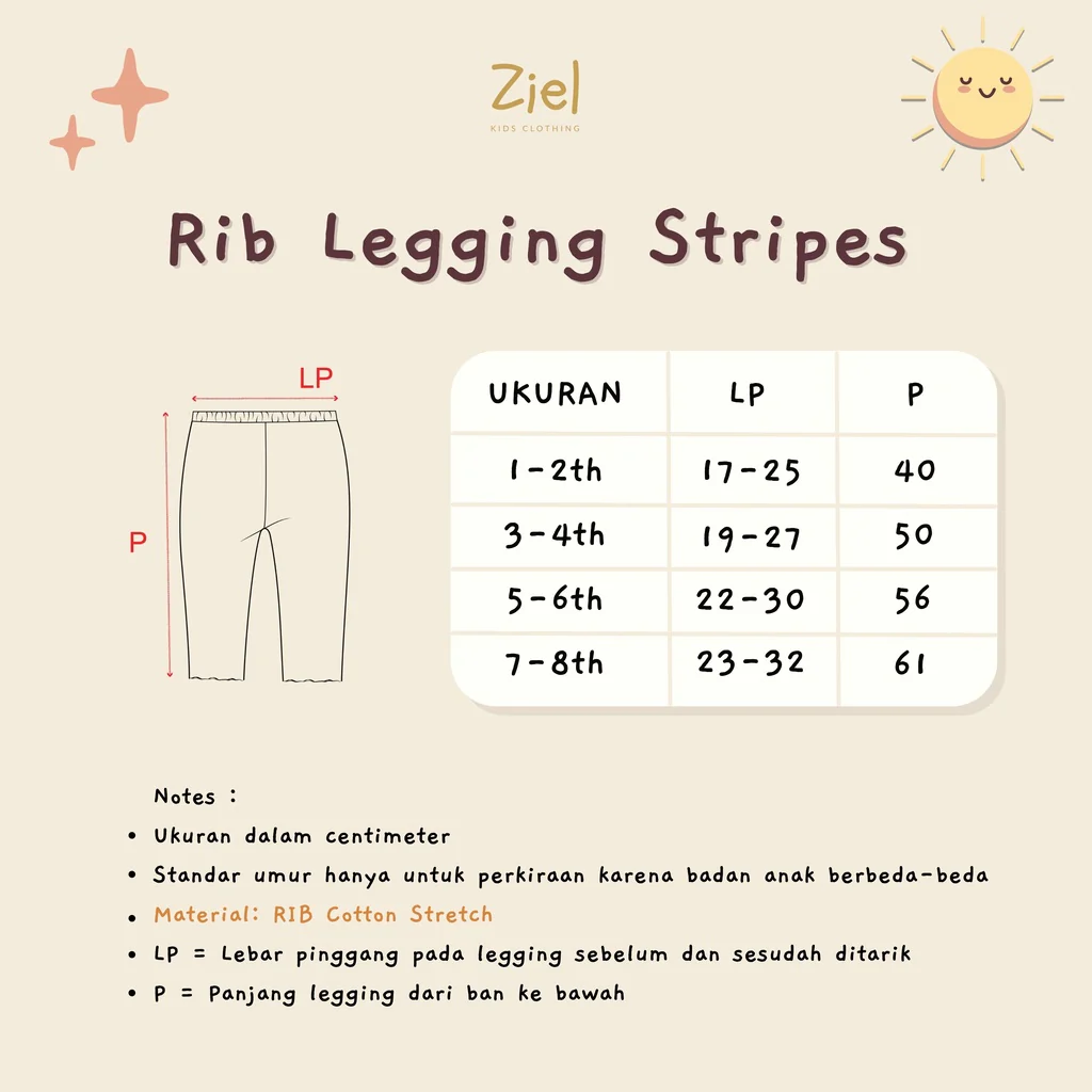 Rib Legging Stripes - Image 3