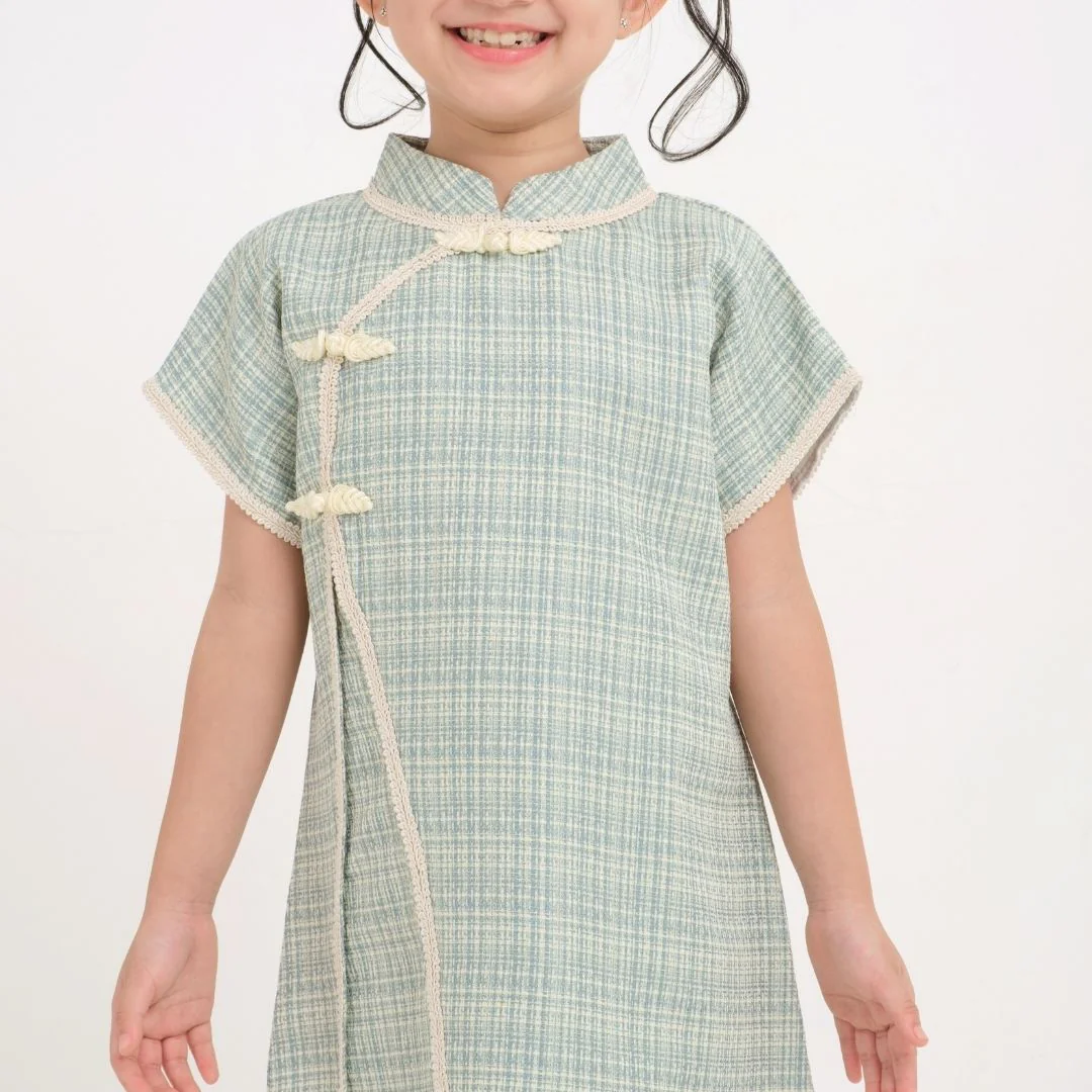 ZIEL KIDS - NingNing Dress | Cheongsam | Couple Mom & Girl - Image 6