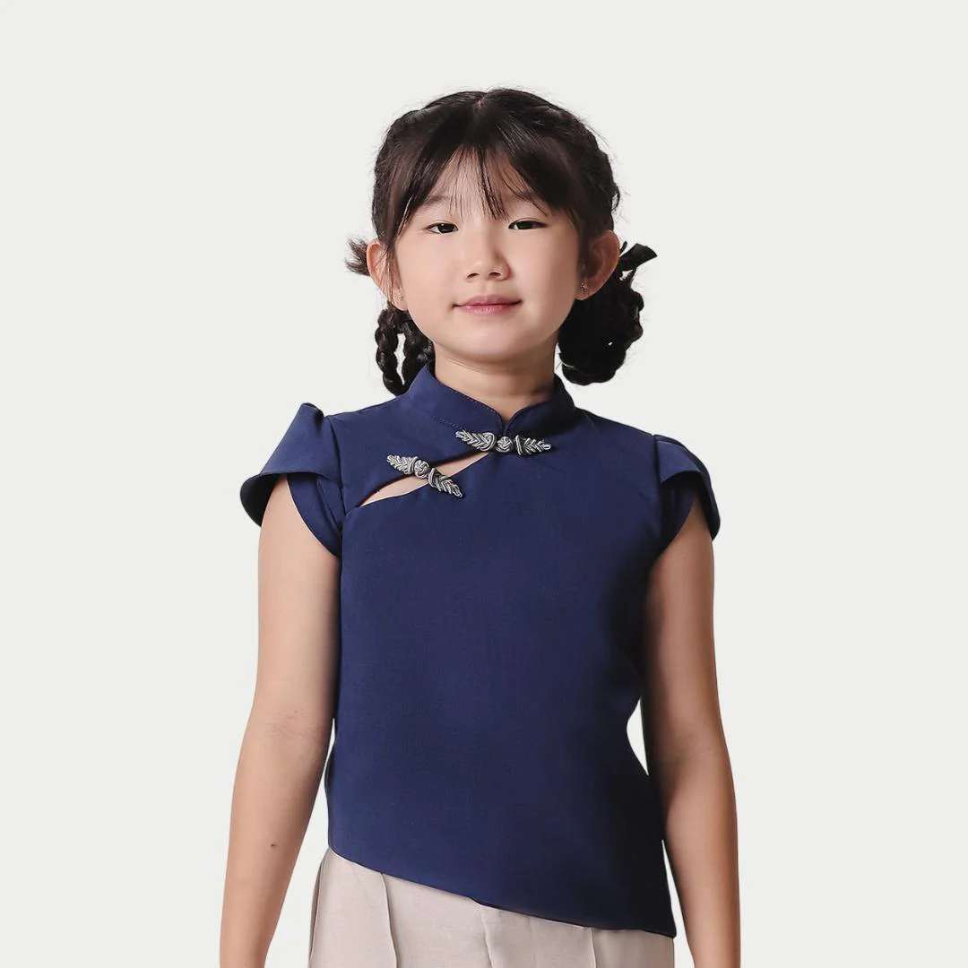 ZIEL KIDS - Nuo Set | CNY 2026 | Setelan Cheongsam Qipao Semiwool Premium | Couple Mom & Girl - Image 4