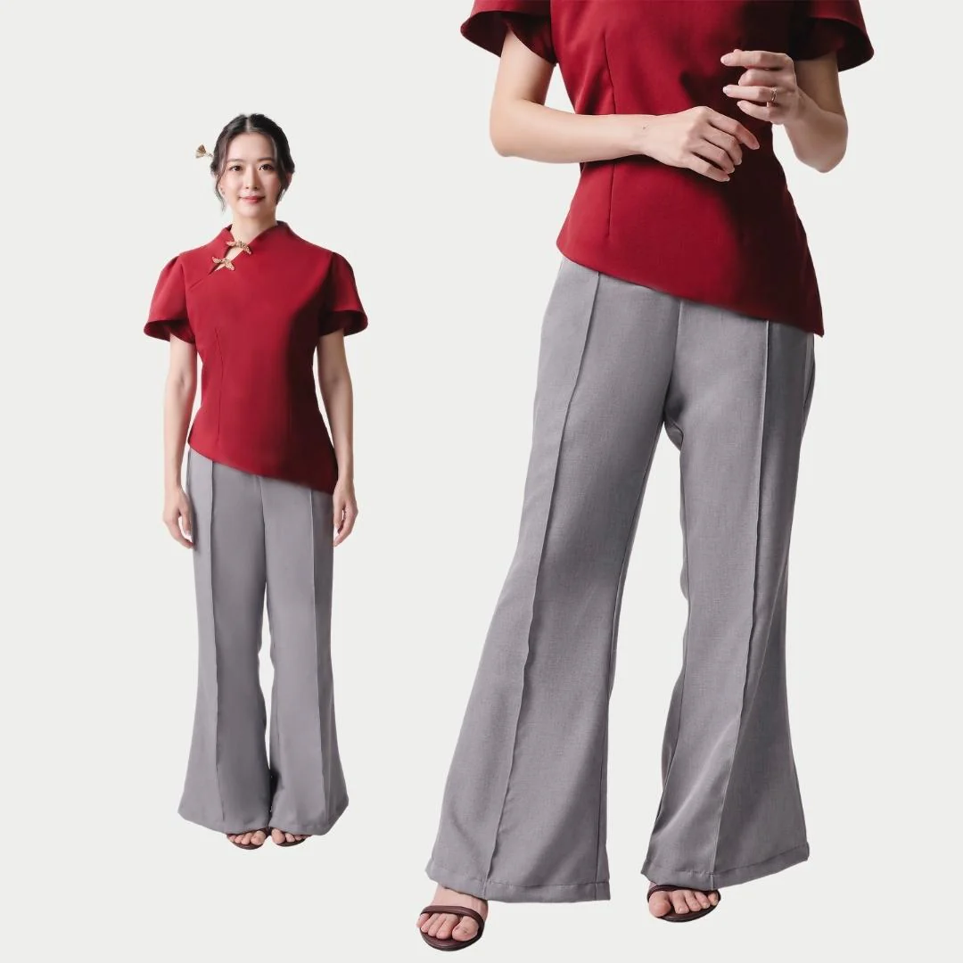 ZIEL KIDS - Nuo Set | CNY 2026 | Setelan Cheongsam Qipao Semiwool Premium | Couple Mom & Girl - Image 7