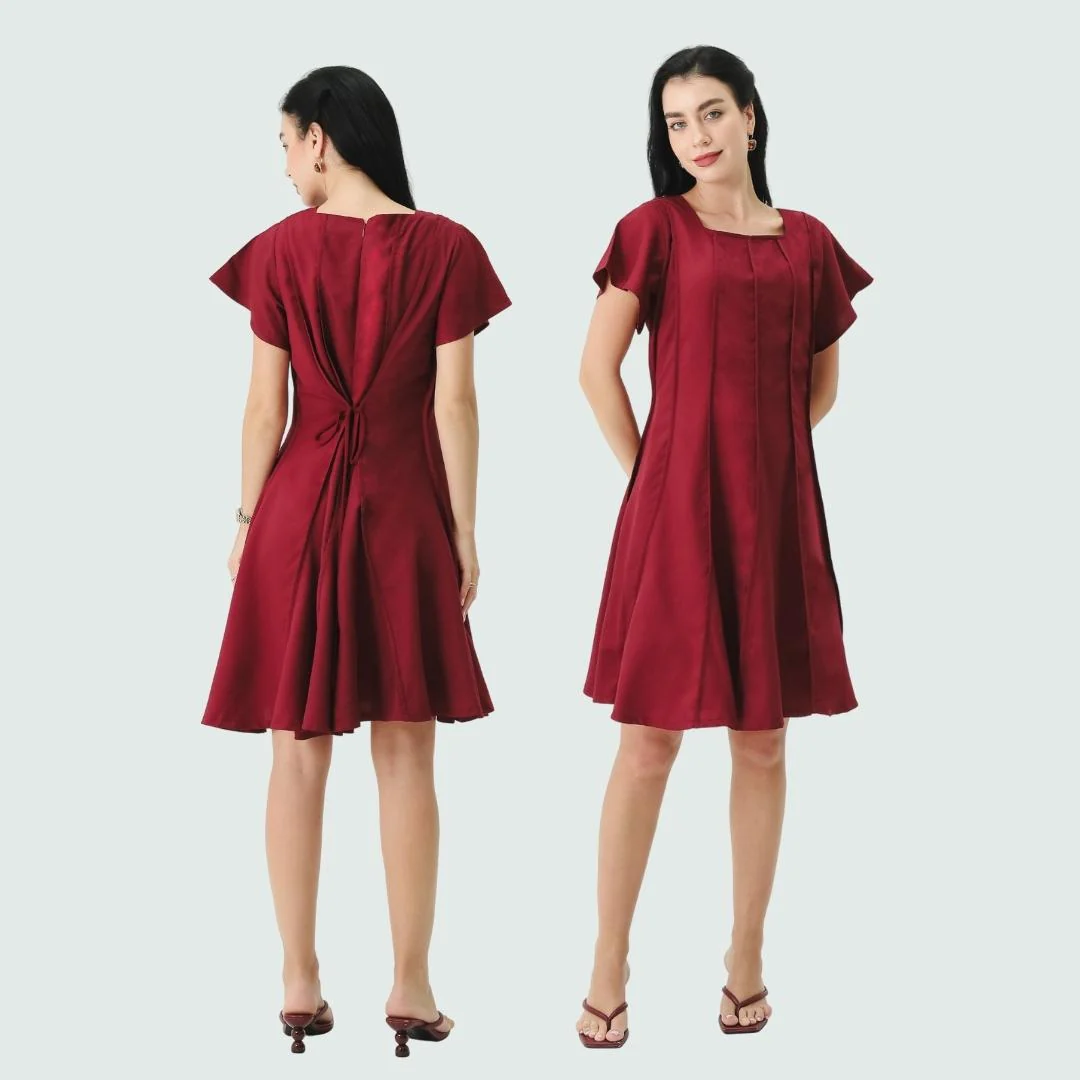 ZIEL KIDS - Polaris Dress Terusan Katun Premium Couple Mom & Girl - Image 6