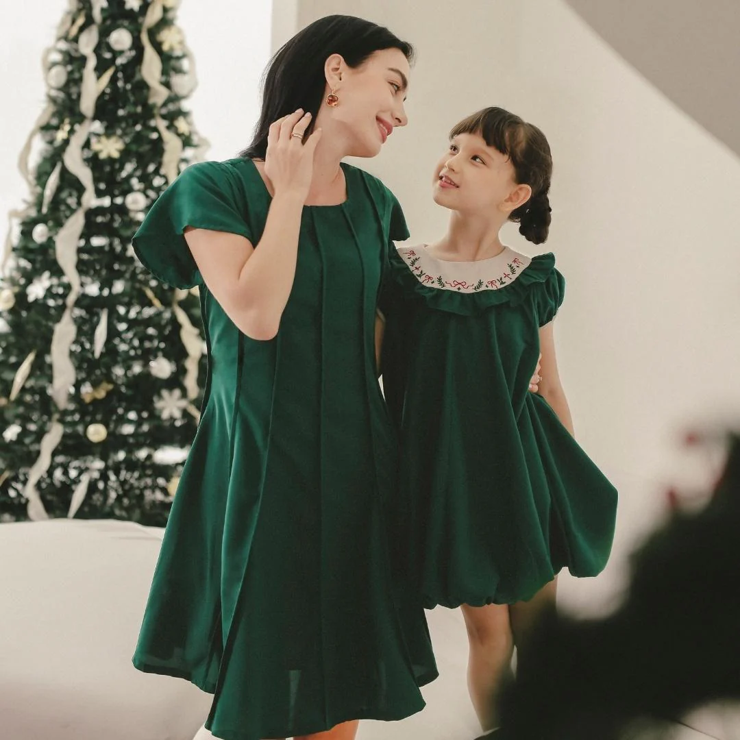 ZIEL KIDS - Polaris Dress Terusan Katun Premium Couple Mom & Girl - Image 7