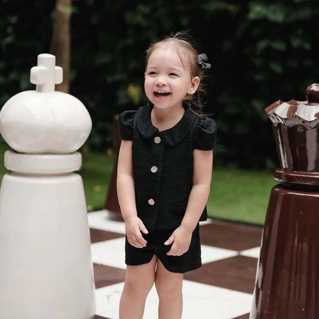 ZIEL KIDS - Shannon Set Baju Anak Perempuan Setelan Atas Bawah Knit Tweed Premium - Image 11