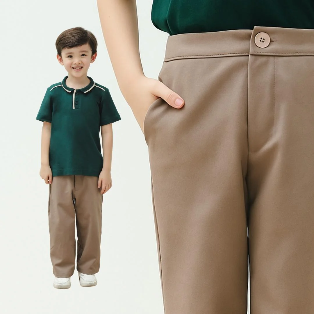 ZIEL KIDS - Straight Chinos Celana panjang Anak Laki-Laki Premium - Image 9