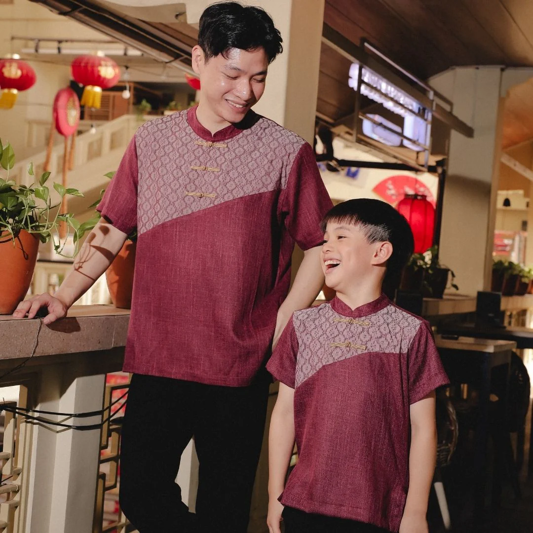 ZIEL KIDS - Subin Cheongsam | Cheongsam | Couple Dad & Boy - Image 10