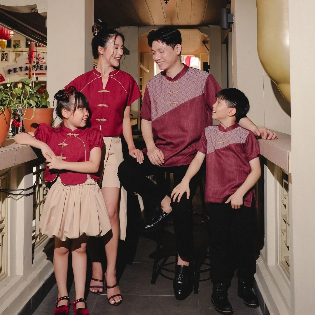 ZIEL KIDS - Subin Cheongsam | Cheongsam | Couple Dad & Boy - Image 8