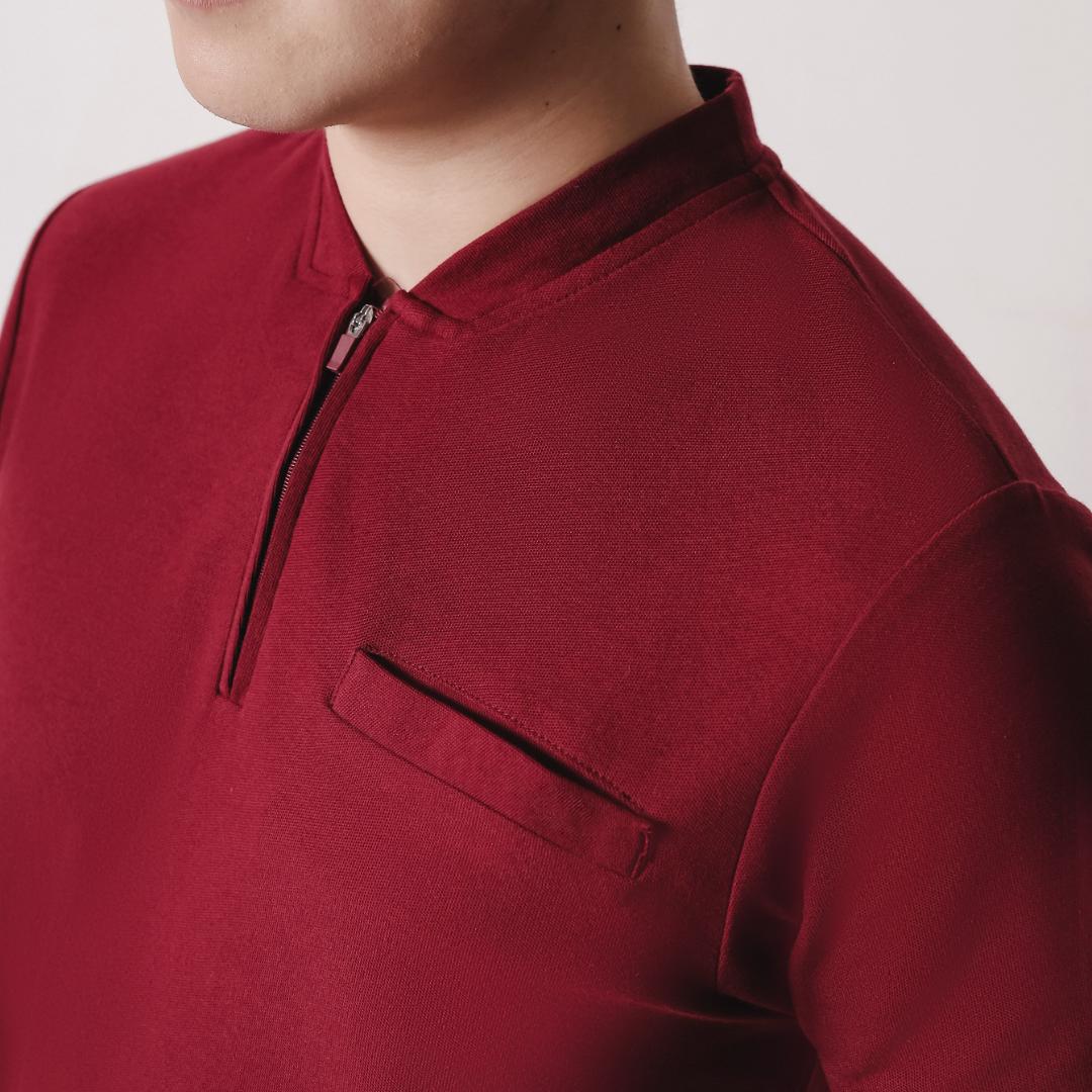ZIEL KIDS - Taeho Top | CNY 2026 | Atasan Cheongsam Qipao Cotton Premium | Couple Dad & Boy - Image 4