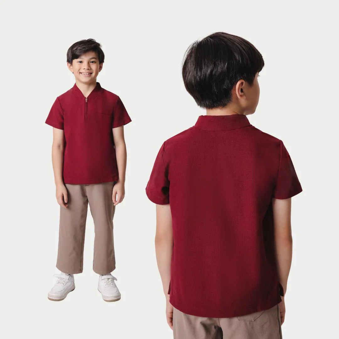 ZIEL KIDS - Taeho Top | CNY 2026 | Atasan Cheongsam Qipao Cotton Premium | Couple Dad & Boy - Image 6