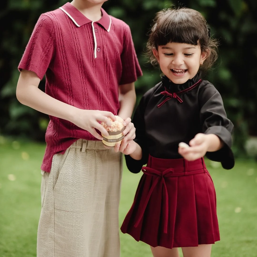 ZIEL KIDS - Vasha Skort Anak Perempuan Celana Bawahan Semiwool Premium - Image 7