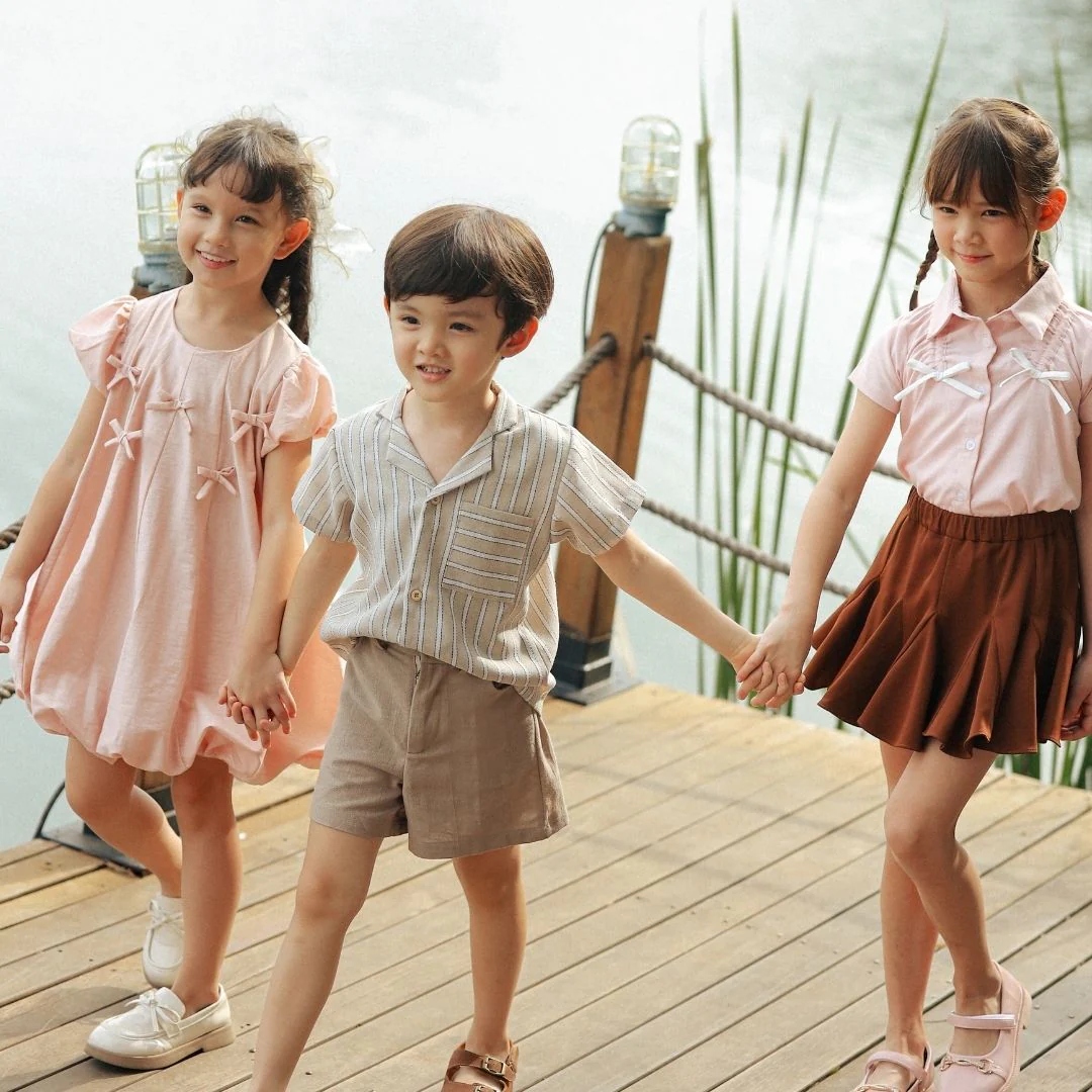 ZIEL KIDS - Vineta Dress Anak Perempuan Baju Terusan Knit Premium - Image 8