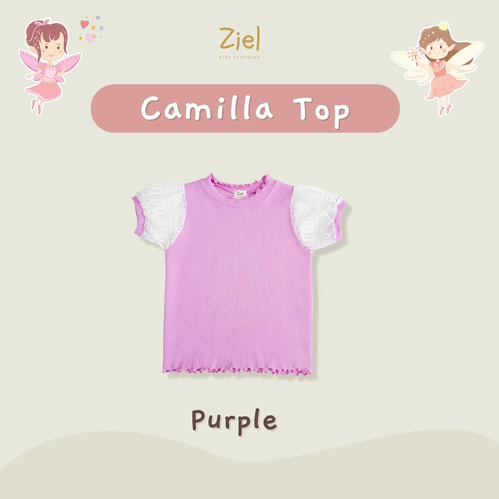 Ziel Kids Little Fairy Collection - Camilla Top - Image 11