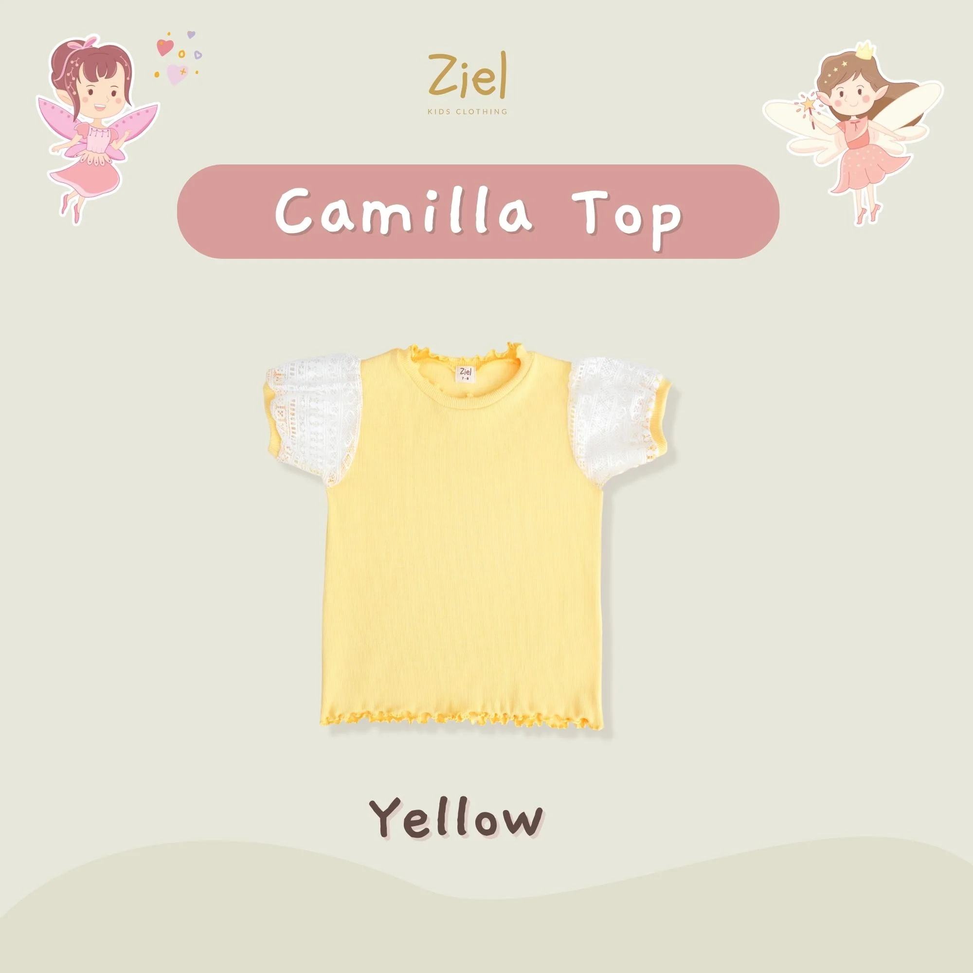 Ziel Kids Little Fairy Collection - Camilla Top - Image 13