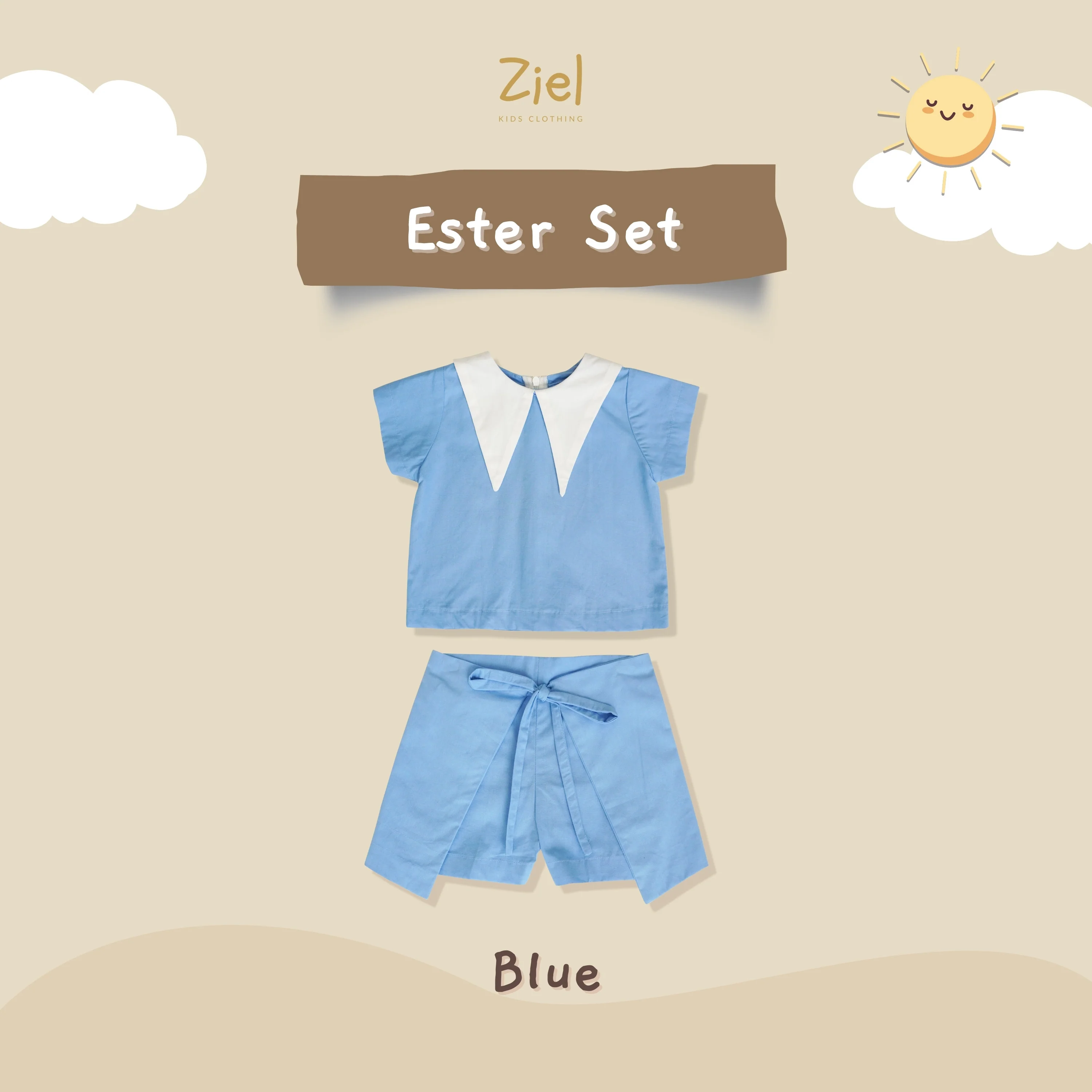 ZIEL KIDS X LETTERING AND LIFE - Ester Set - Image 8