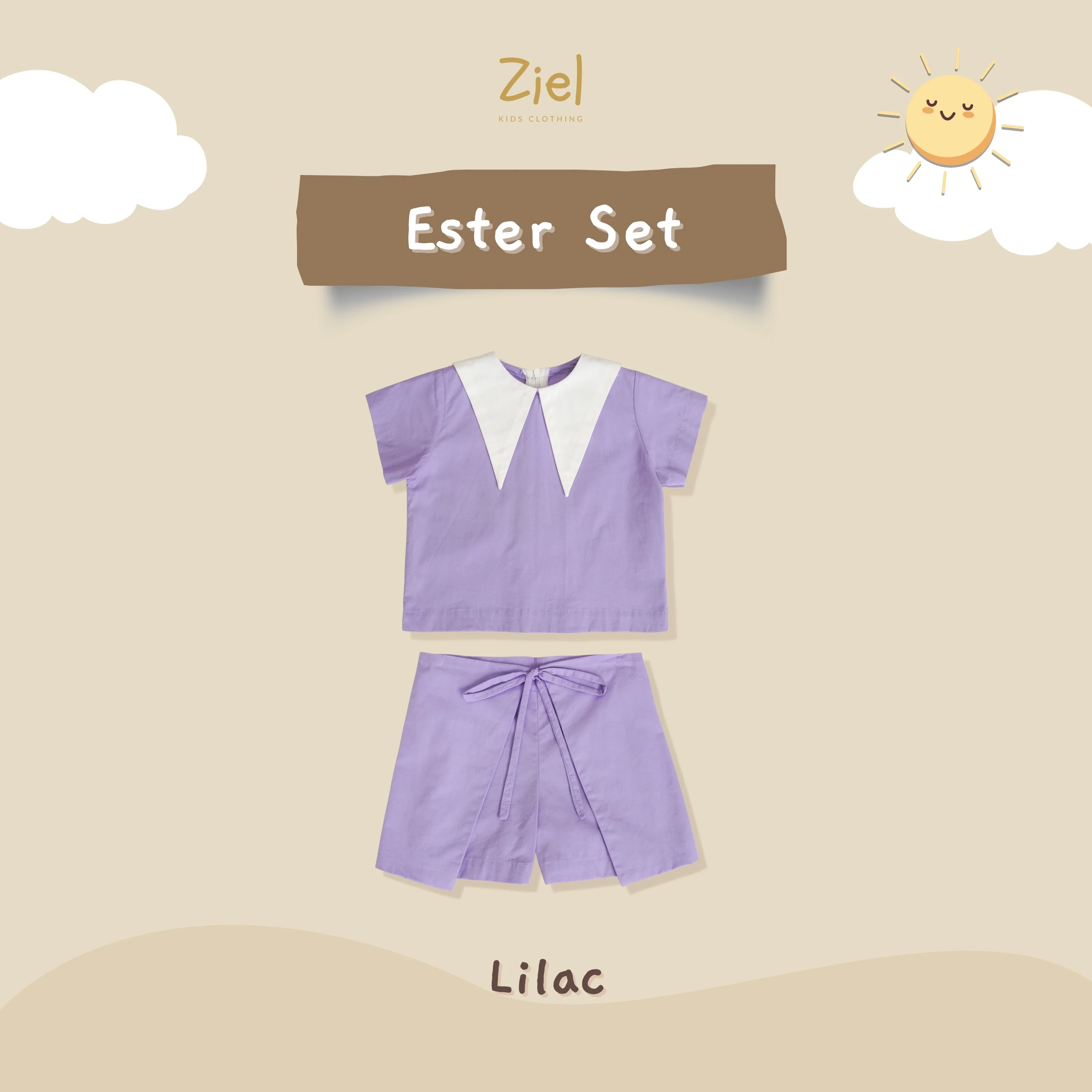 ZIEL KIDS X LETTERING AND LIFE - Ester Set - Image 9
