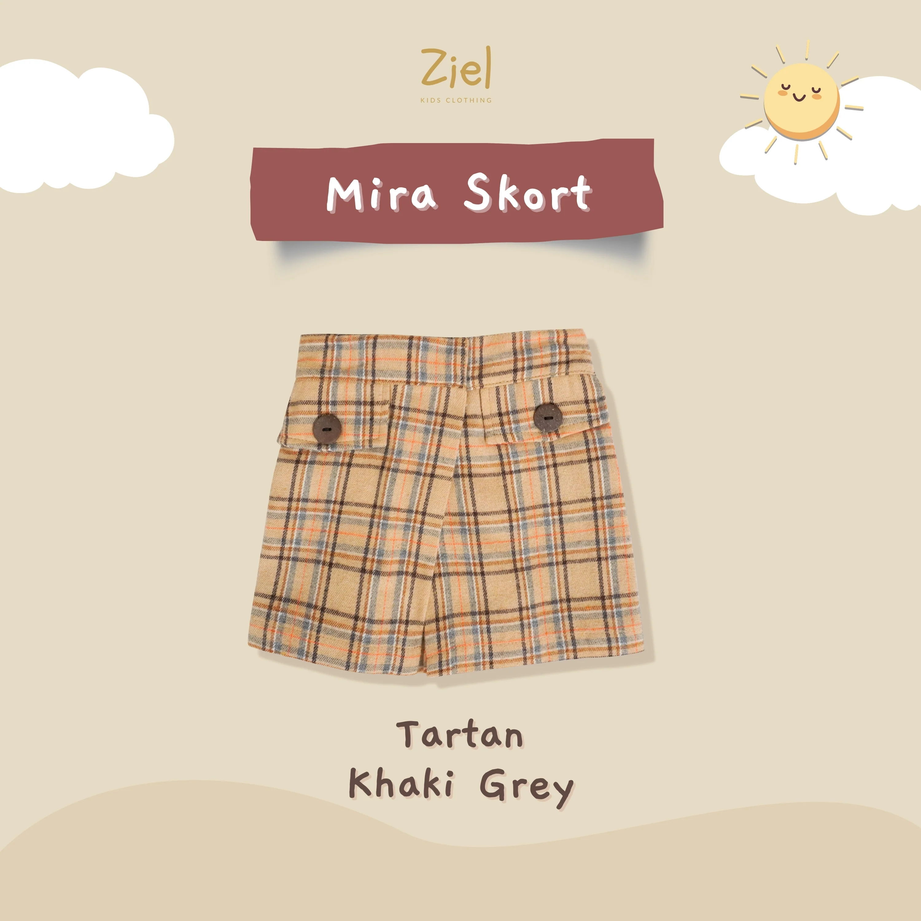ZIEL KIDS X lettering And Life - Mira Skort - Image 10