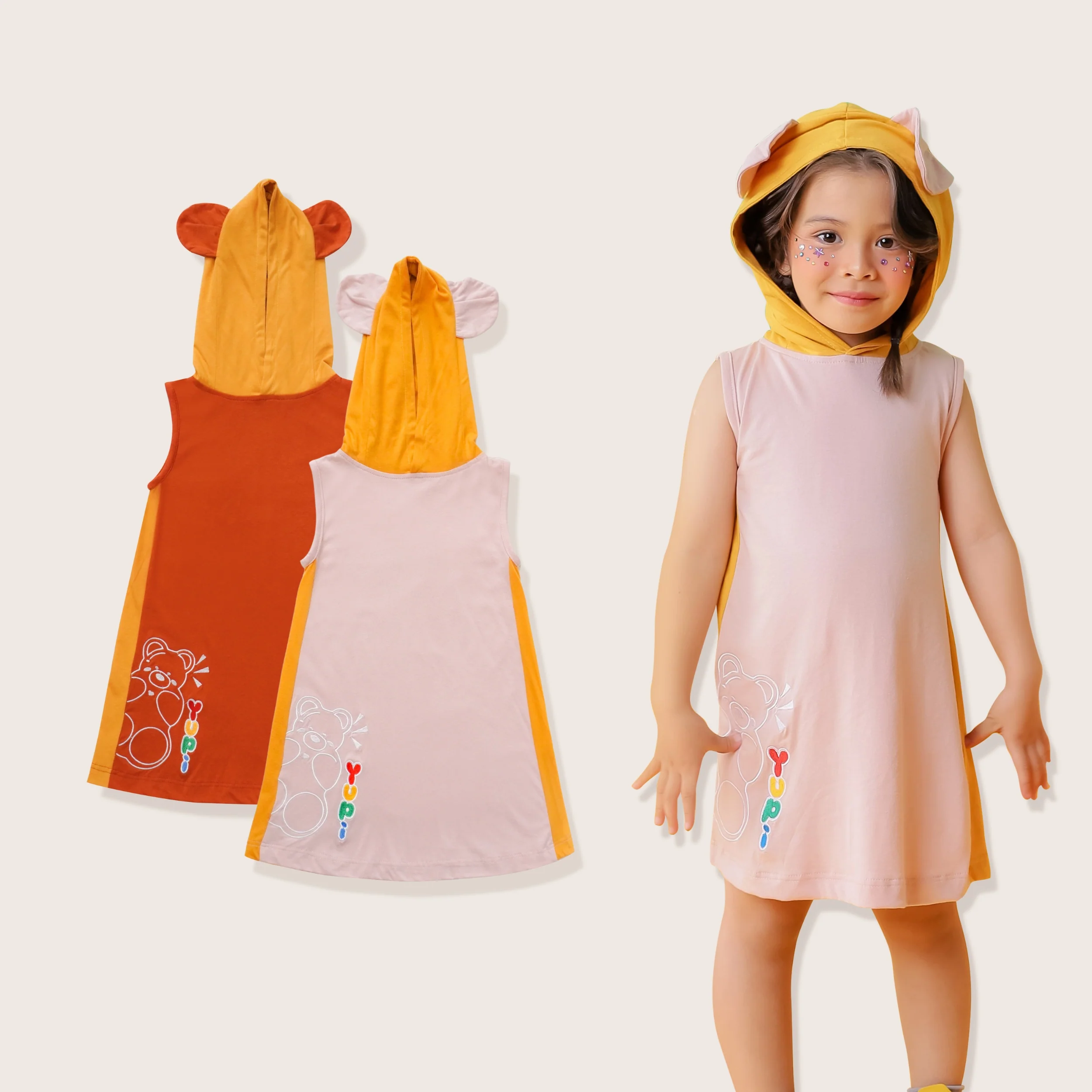 ZIEL KIDS X YUPI - Poya Hoodie Dress - Image 8