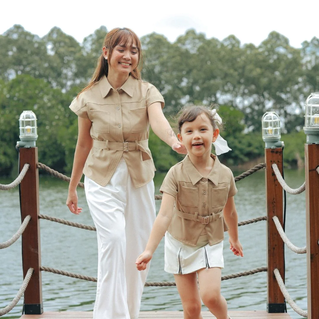 ZIEL KIDS - Zenya Top Baju Anak Perempuan Atasan Premium Girls & Mom - Image 6