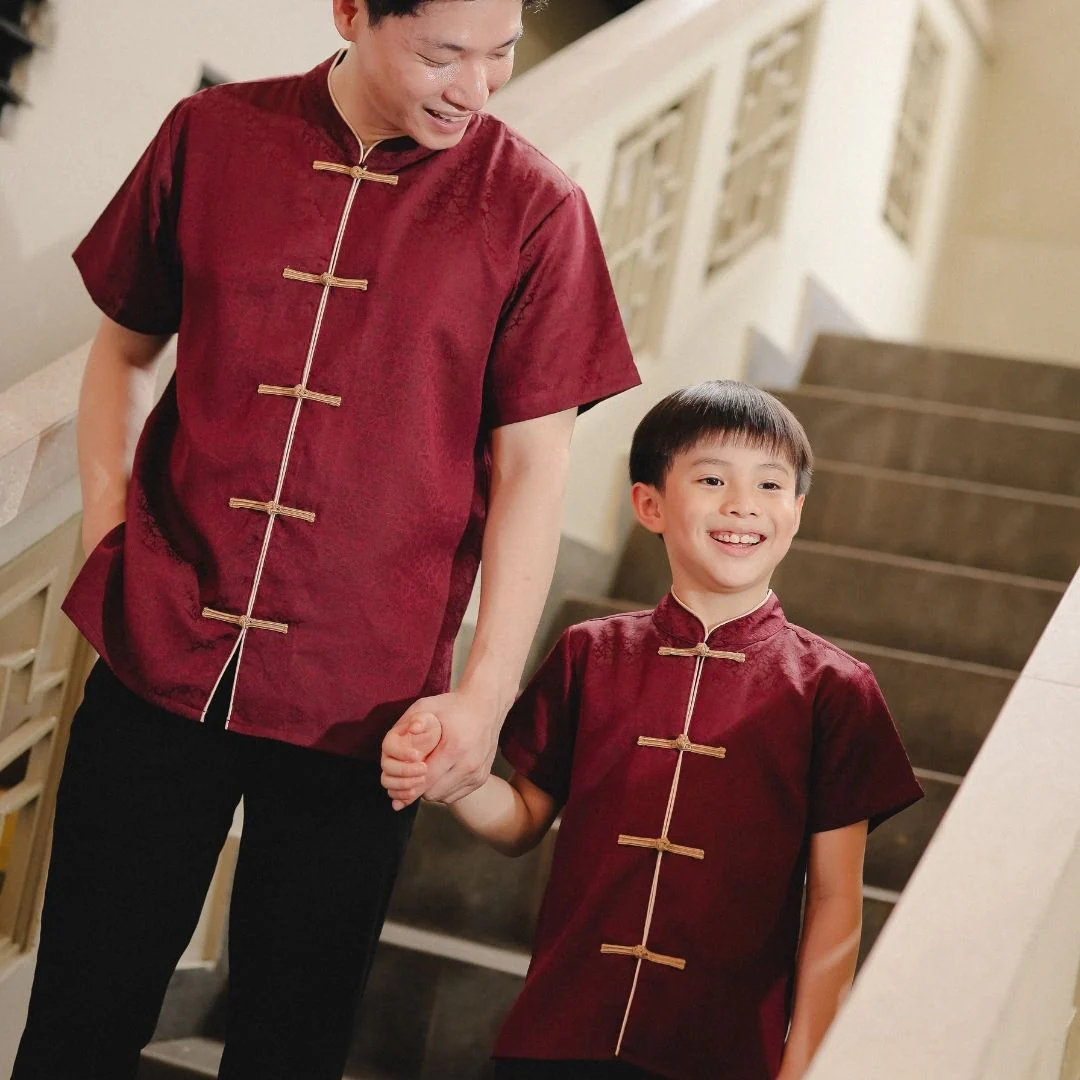 ZIEL KIDS - Zhang Cheongsam | Cheongsam | Couple Dad & Boy - Image 10