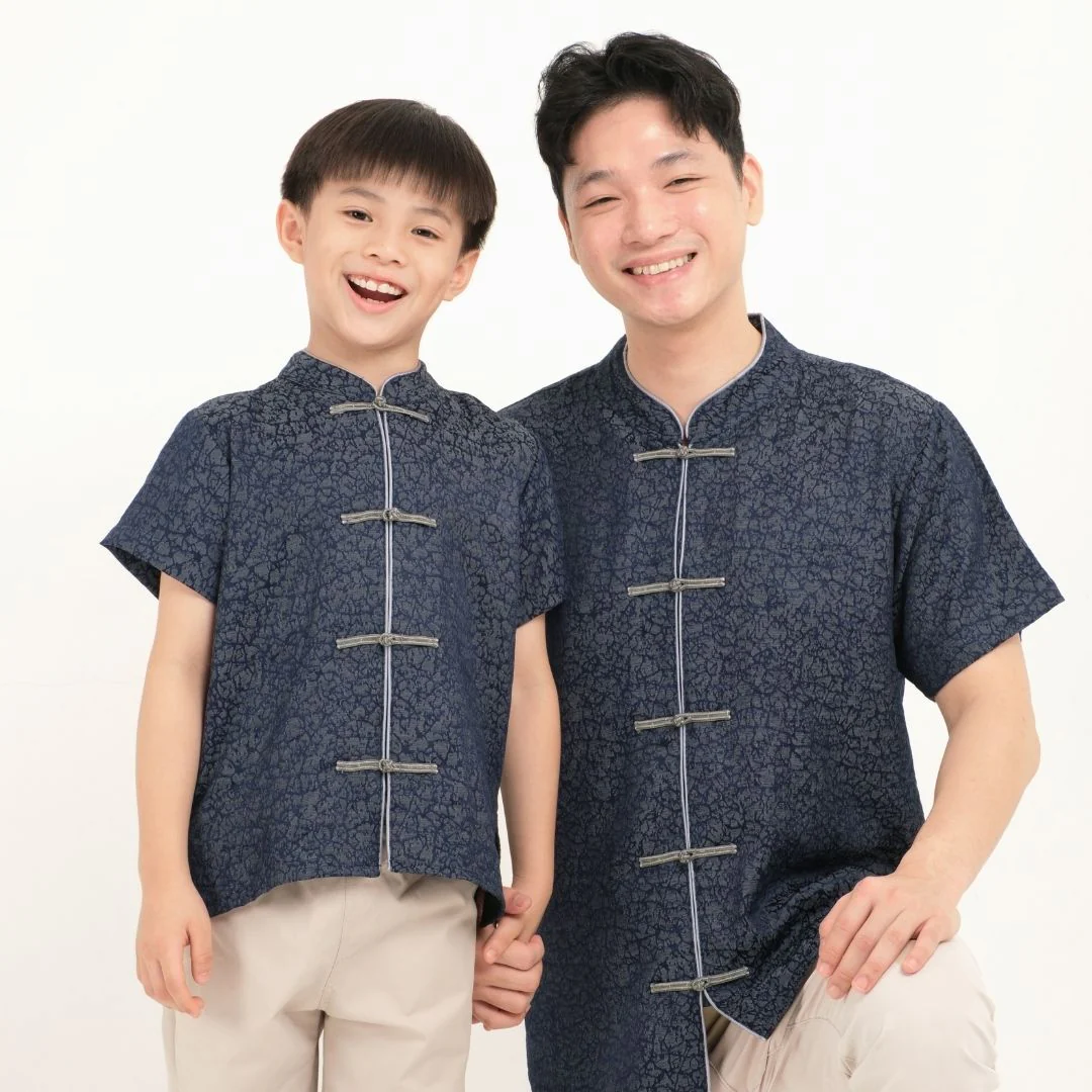ZIEL KIDS - Zhang Cheongsam | Cheongsam | Couple Dad & Boy - Image 2