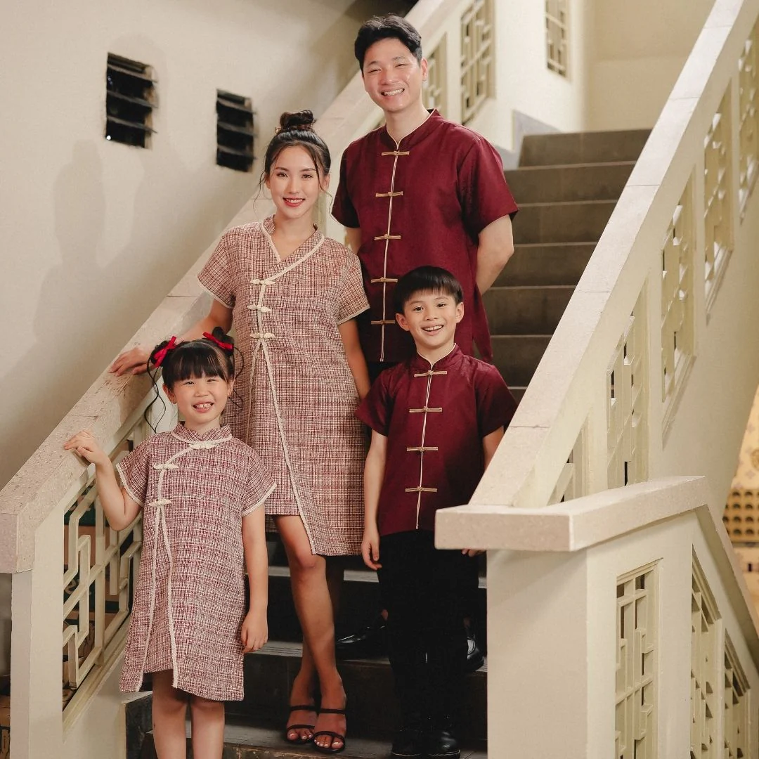 ZIEL KIDS - Zhang Cheongsam | Cheongsam | Couple Dad & Boy - Image 8