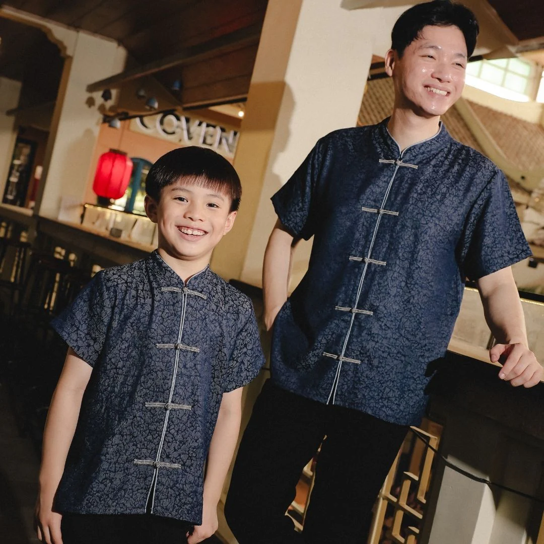 ZIEL KIDS - Zhang Cheongsam | Cheongsam | Couple Dad & Boy - Image 9