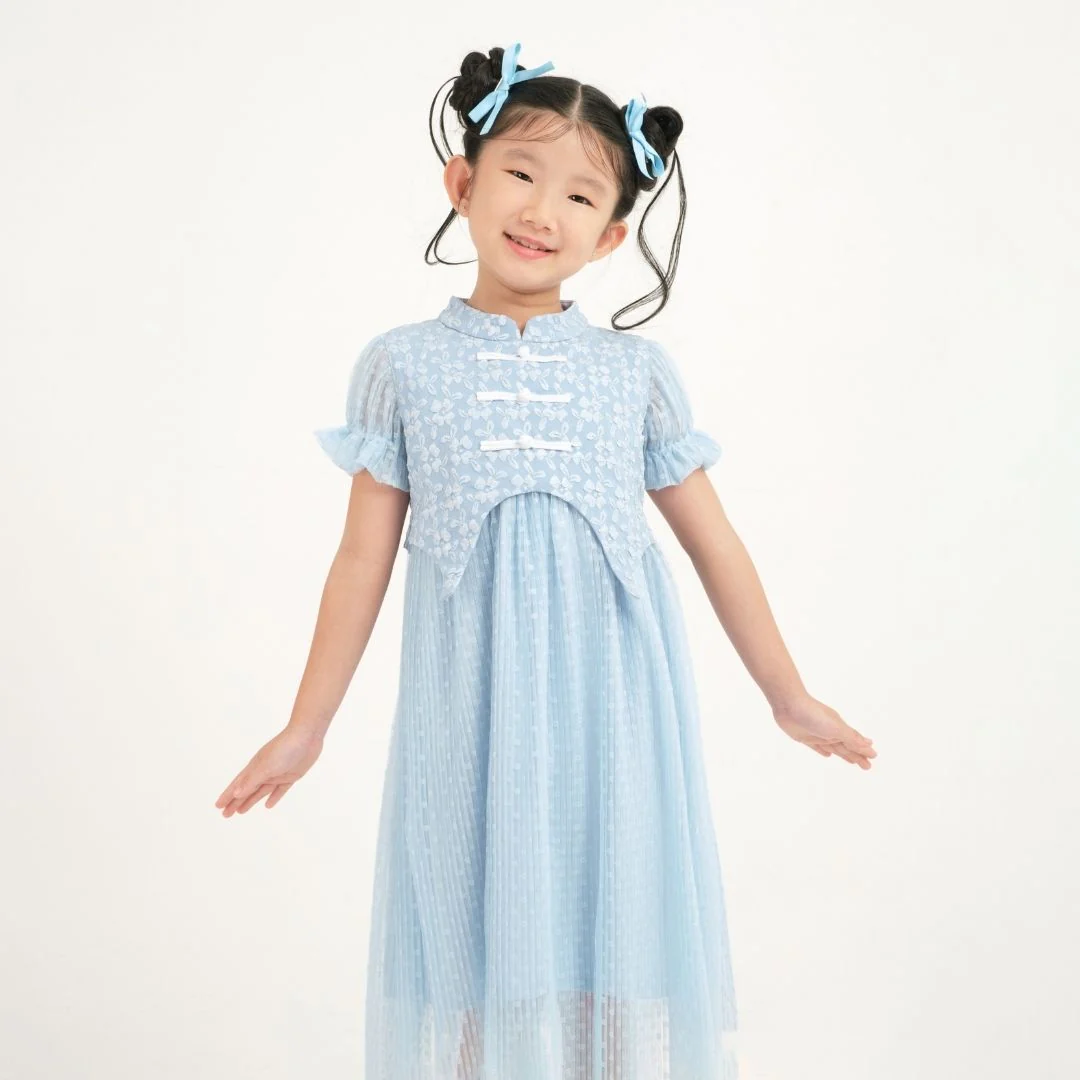 ZIEL KIDS - Zhishu Top | Cheongsam | Couple Mom & Girl - Image 4