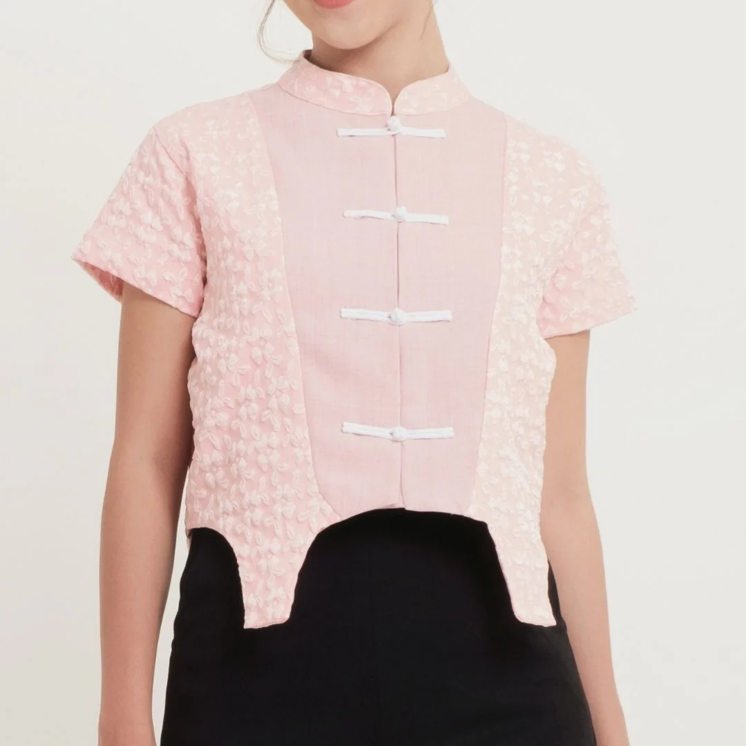 ZIEL KIDS - Zhishu Top | Cheongsam | Couple Mom & Girl - Image 5