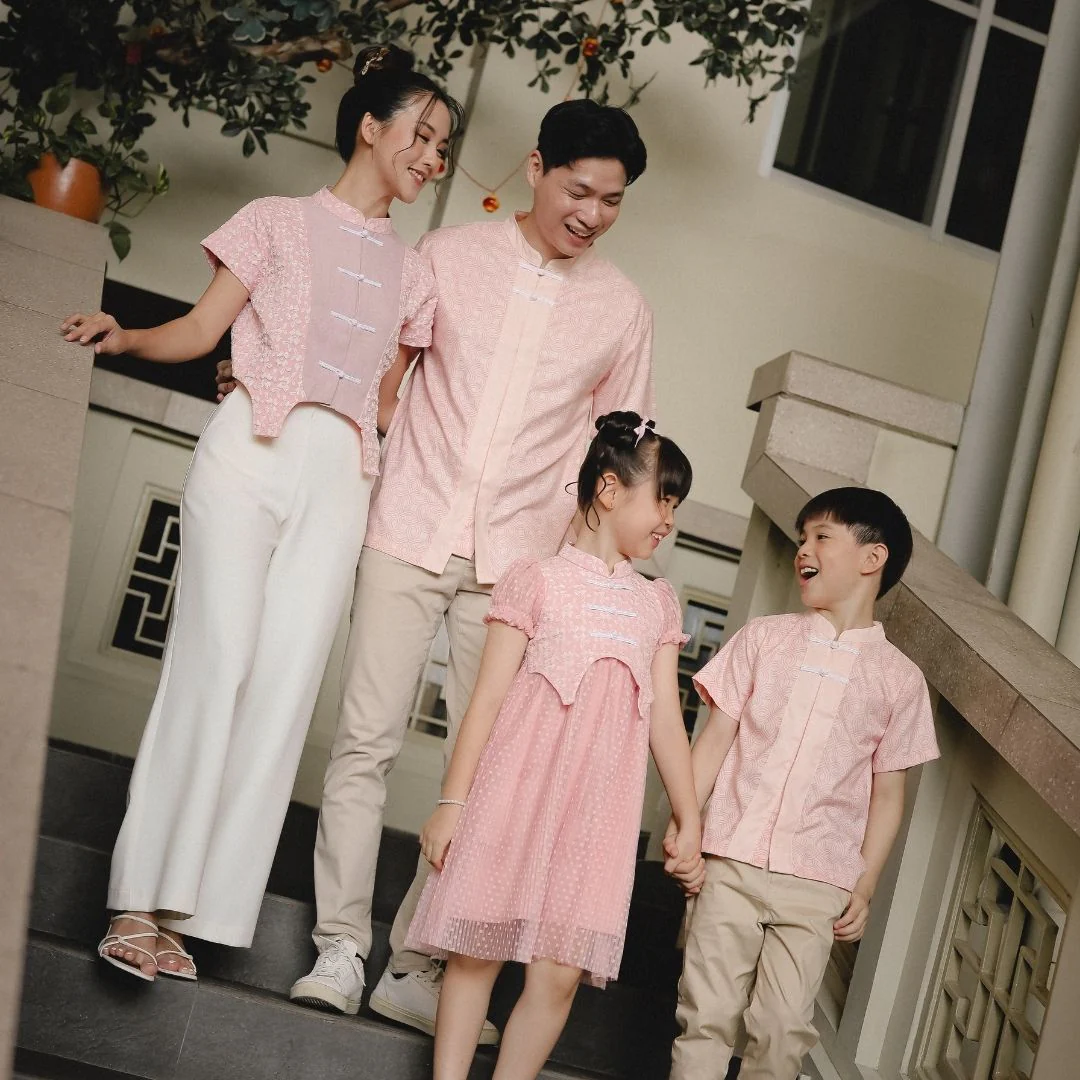ZIEL KIDS - Zhishu Top | Cheongsam | Couple Mom & Girl - Image 7