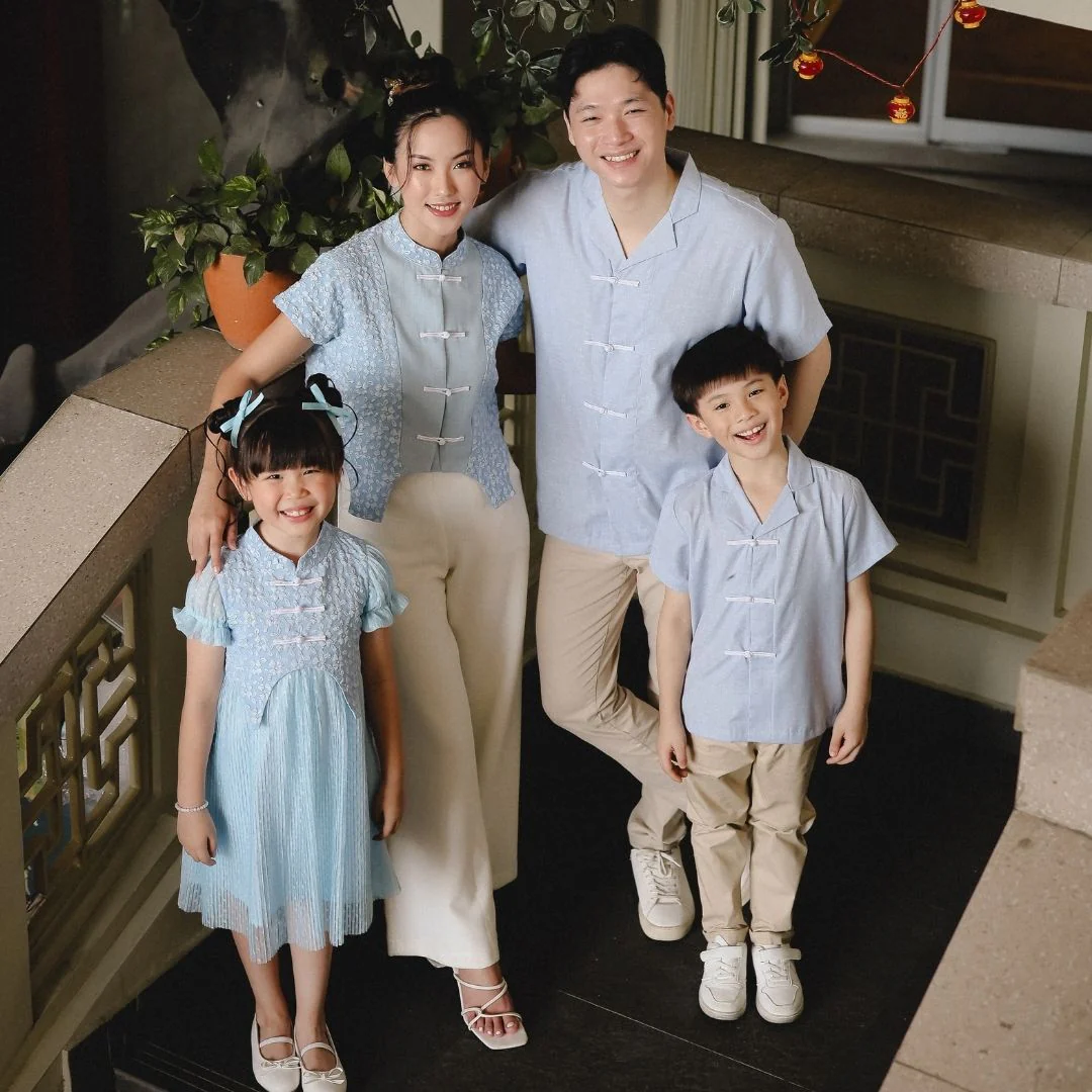 ZIEL KIDS - Zhishu Top | Cheongsam | Couple Mom & Girl - Image 8