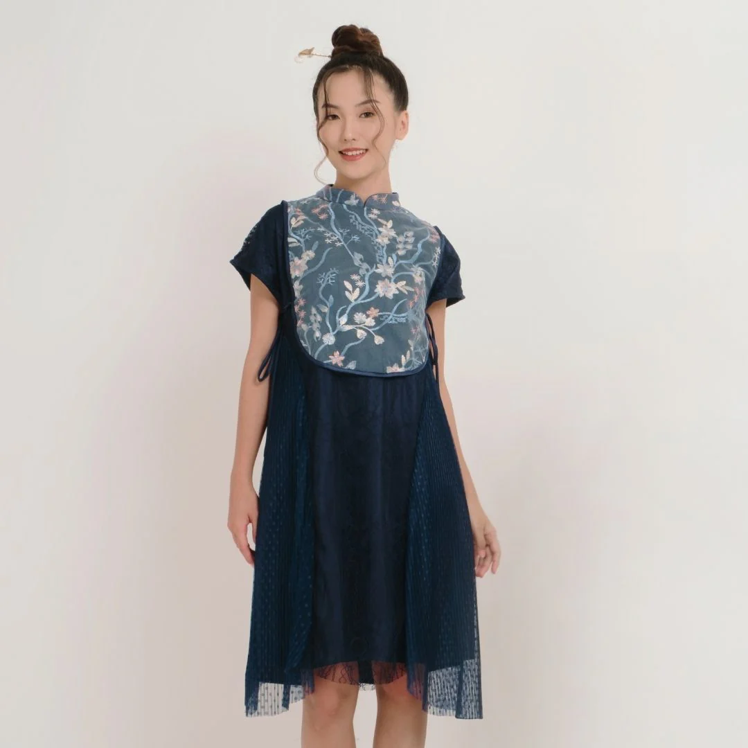ZIEL KIS - Saeri Dress | Cheongsam | Couple Mom & Girl - Image 3