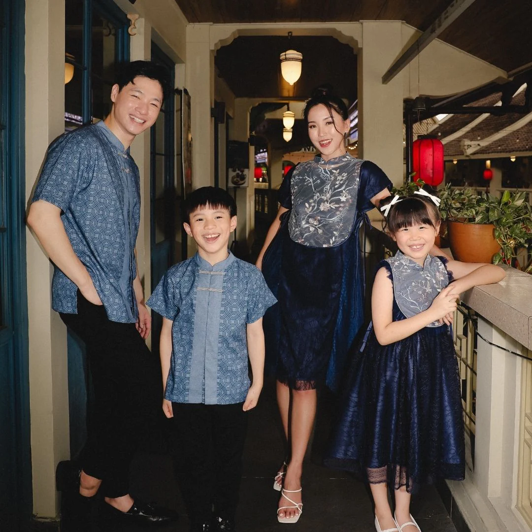 ZIEL KIS - Saeri Dress | Cheongsam | Couple Mom & Girl - Image 7