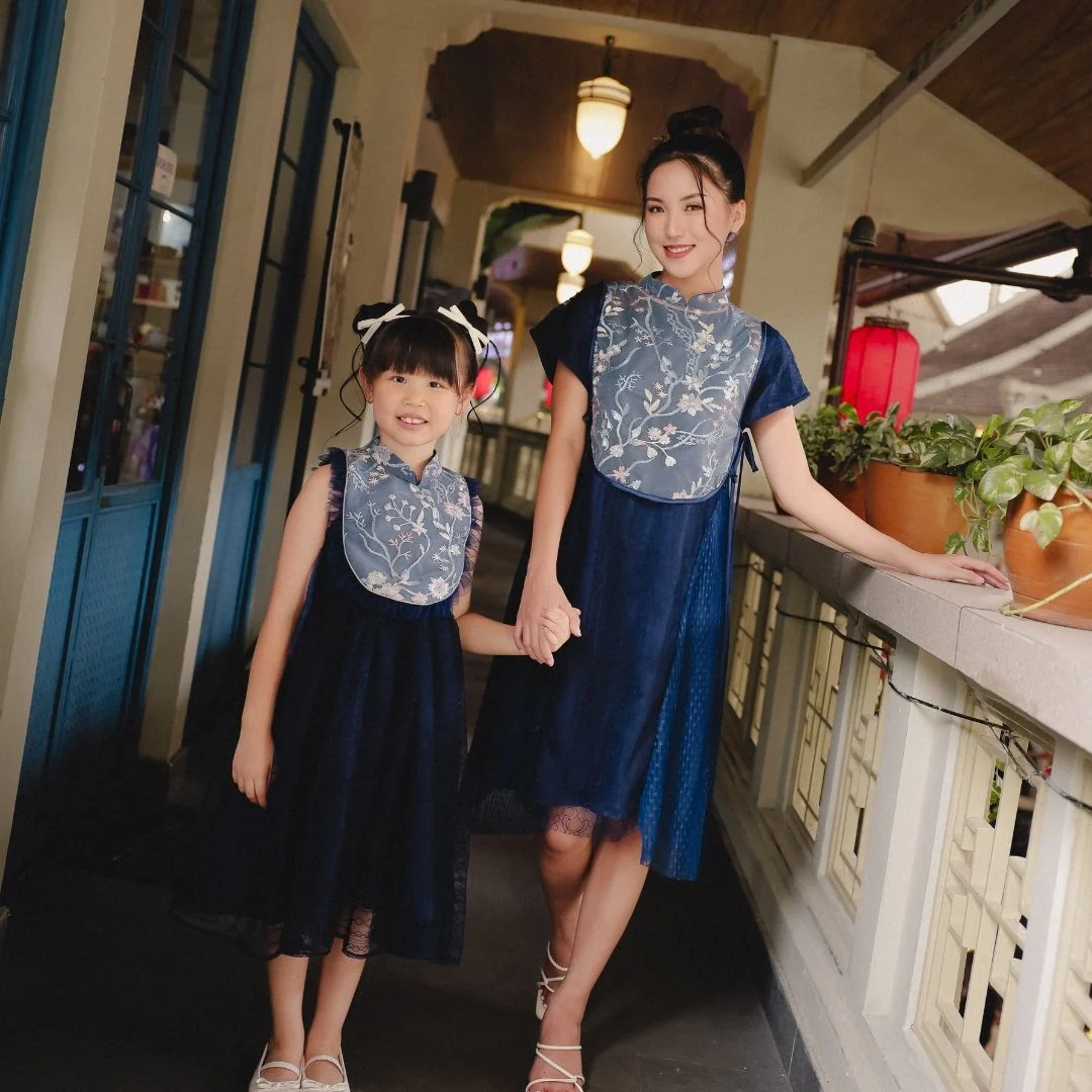 ZIEL KIS - Saeri Dress | Cheongsam | Couple Mom & Girl - Image 9