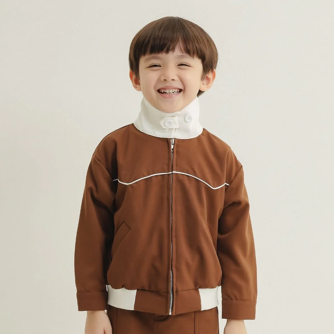 ZIEL x VERENA - Hayami Jacket Baju Anak Laki-Laki Semiwool Premium - Image 3