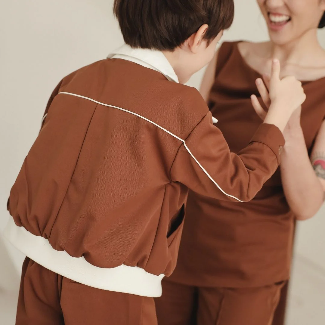 ZIEL x VERENA - Hayami Jacket Baju Anak Laki-Laki Semiwool Premium - Image 7