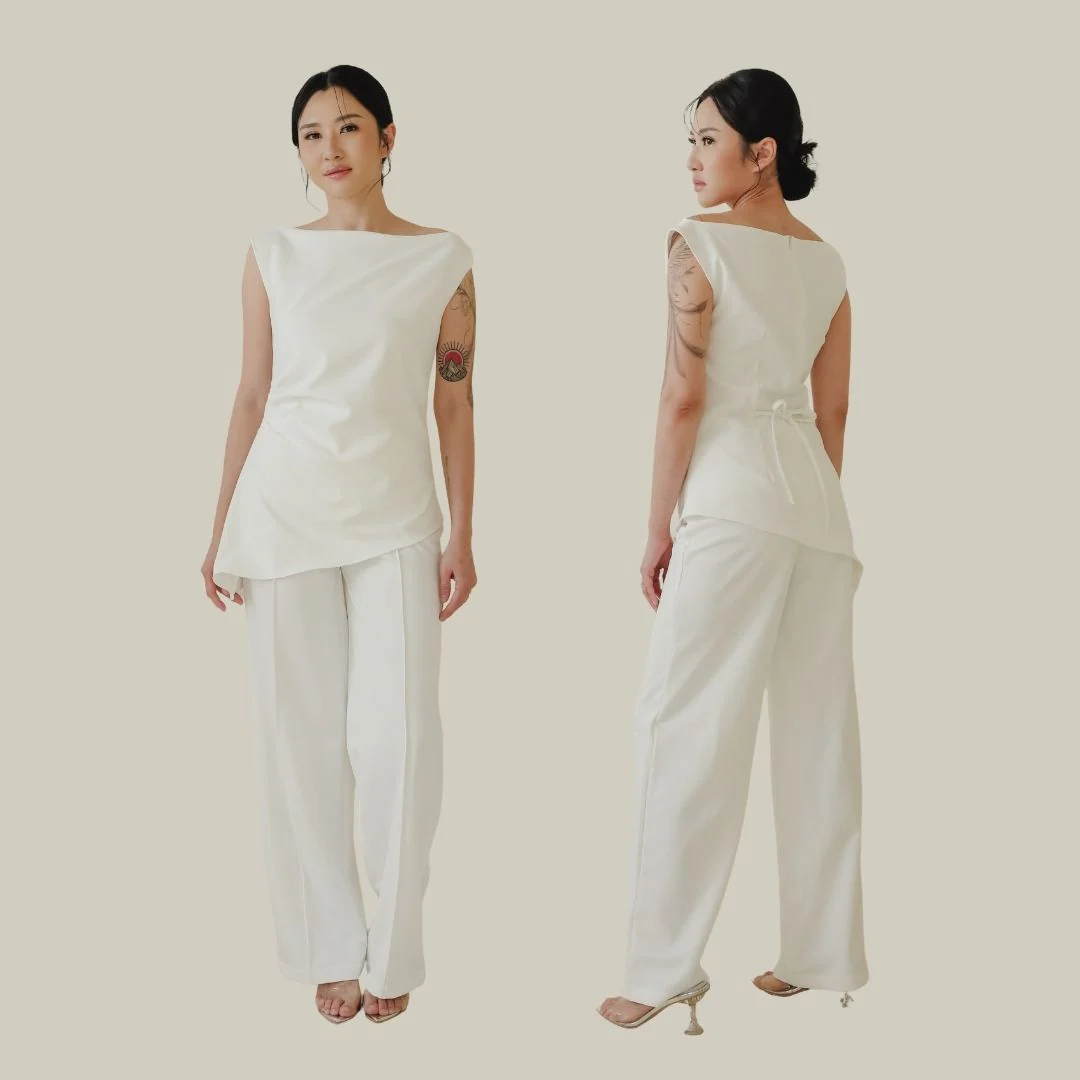 ZIEL x VERENA - Hayami Pants Bawahan Semiwool Premium Couple Mom & Boy - Image 3