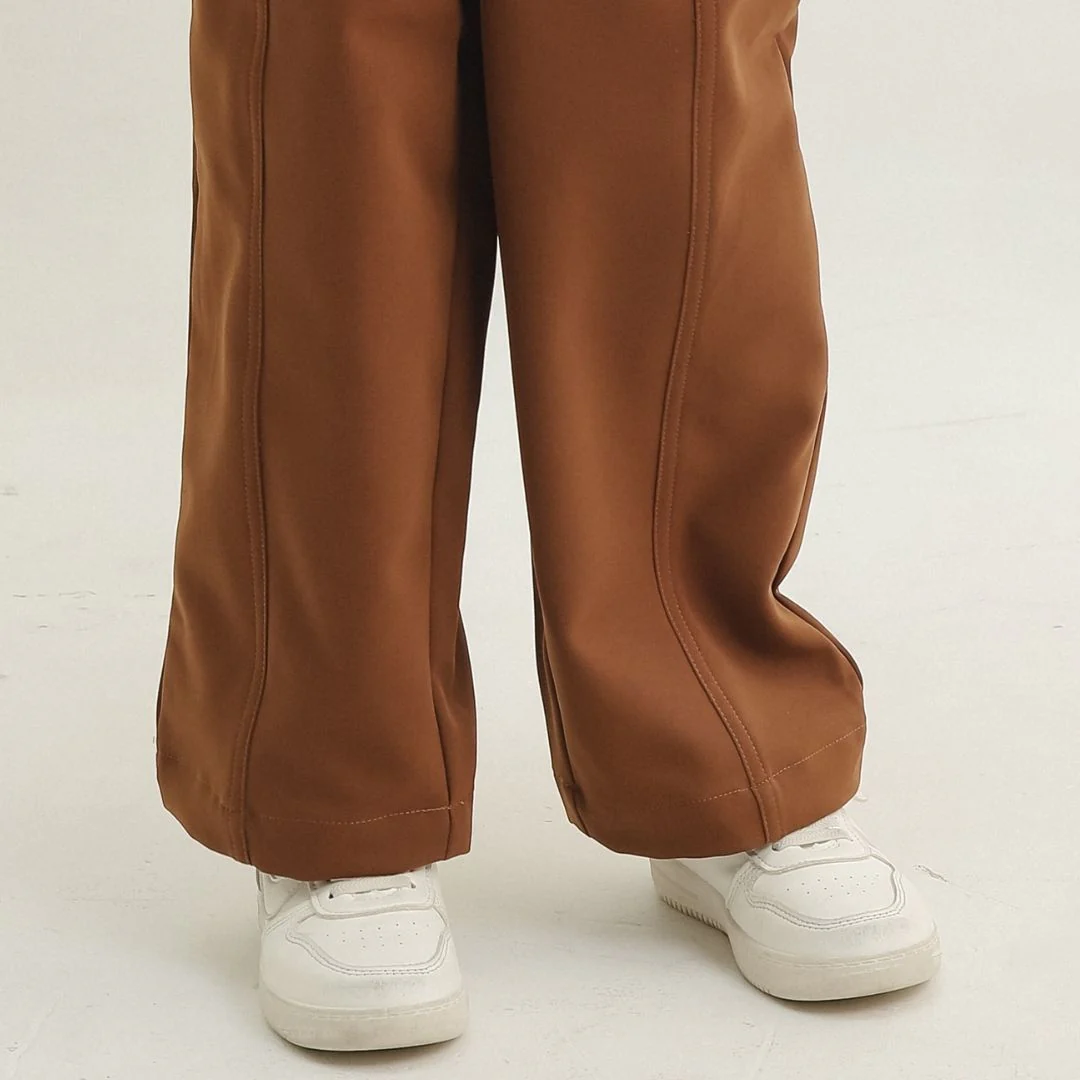 ZIEL x VERENA - Hayami Pants Bawahan Semiwool Premium Couple Mom & Boy - Image 6