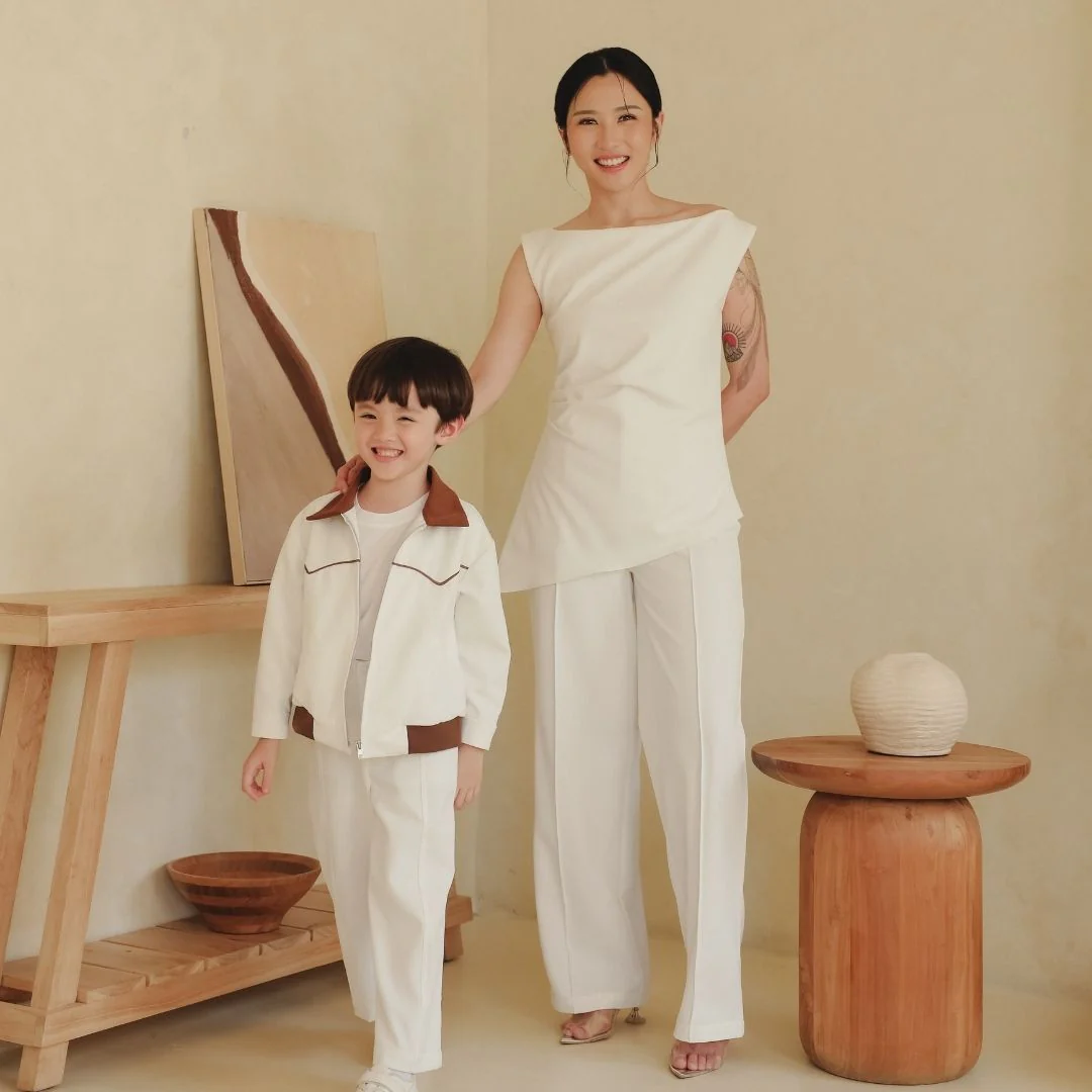 ZIEL x VERENA - Hayami Pants Bawahan Semiwool Premium Couple Mom & Boy - Image 8