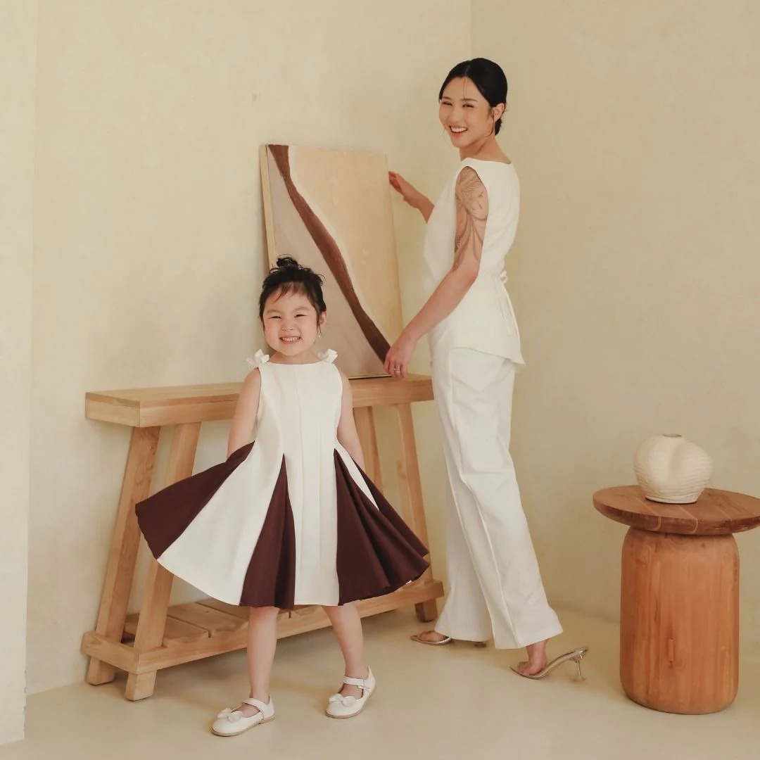 ZIEL x VERENA - Hayami Top Atasan Semiwool Premium Couple Mom & Girl - Image 8